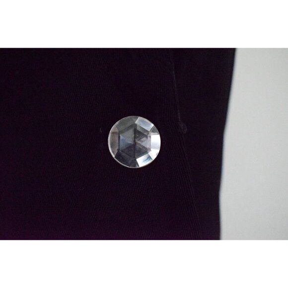 Vintage Black Polyester Lapel Jacket by TTC The Travel Collection‎ Size Medium - Picture 5 of 10